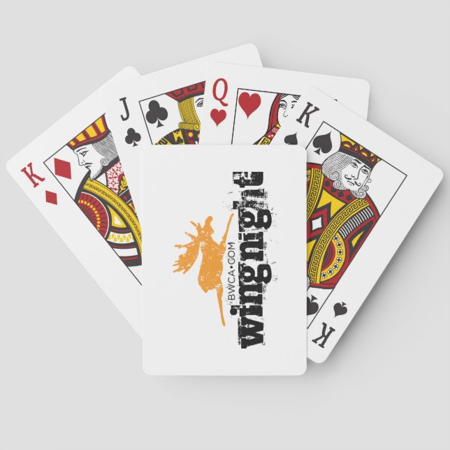 Baraja De Cartas Cubierta de Wingnight de tarjetas (Reverso)