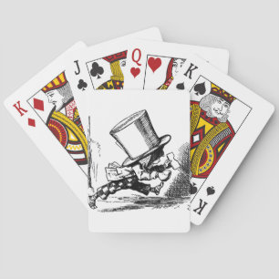 Baraja De Cartas Cubierta enojada del sombrerero de la embutidora