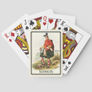 Baraja De Cartas Cubierta para bicicletas Clan Kennedy Classic Scot