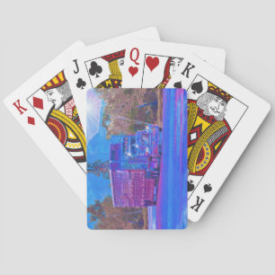 Baraja De Cartas Cubierta para tarjetas de camionero-conductor