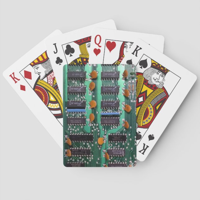 Baraja De Cartas Cubierta PCB muy Guay para reproducir tarjetas (Reverso)