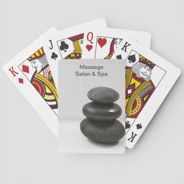 Baraja De Cartas Cubierta personalizado de tarjetas (Reverso)