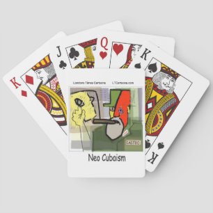 Baraja De Cartas Cubista Castro NeoCubismo Divertido