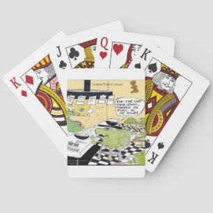 Baraja De Cartas Cuchara Grasienta Para Ranas Regalos y Tarjetas Di