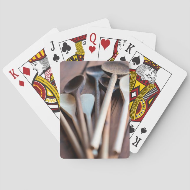 Baraja De Cartas Cucharas de cocina (Reverso)