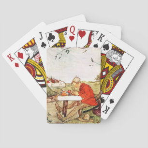 Baraja De Cartas CUENTAS DE LA FERIA DE GRIMM 1927 ~ Vintage ~