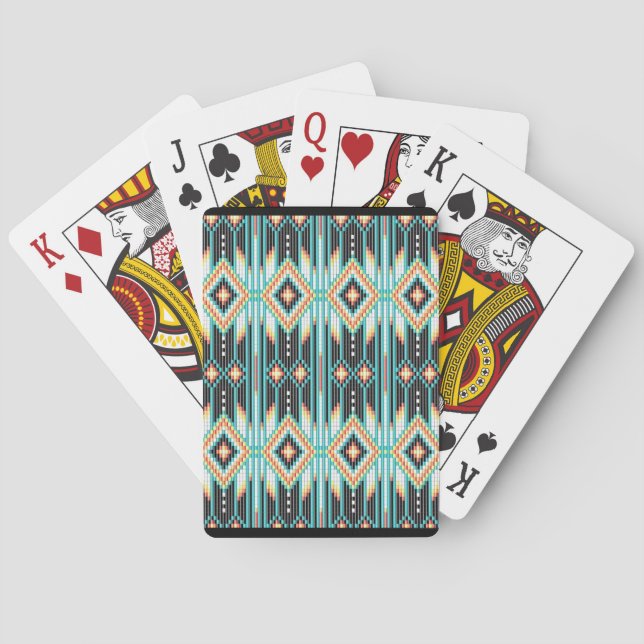 Baraja De Cartas Cuentas Navajo (Reverso)