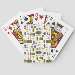 Baraja De Cartas Cuidar todos los elementos de pesca necesarios