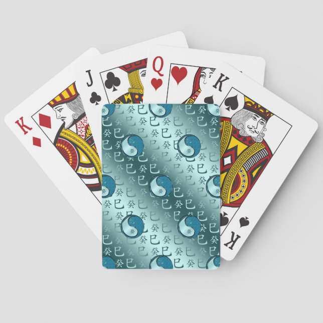 Baraja De Cartas Culebra de Agua (Reverso)