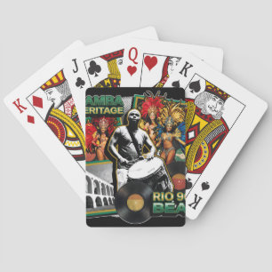 Baraja De Cartas Cultura patrimonial del Samba Vintage Río de Janei