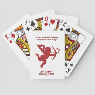 Baraja De Cartas CUPID You are the spark that ignites my world and 