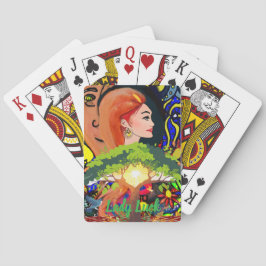 Baraja De Cartas Custom Lady Luck Couple's Game Night