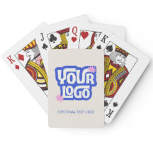 Custom Logo Playing Cards Promotional Business