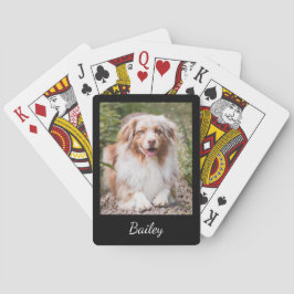 Baraja De Cartas Custom Pet Photo and Name Script
