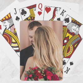 Baraja De Cartas Custom Your Romantic Couple Photo Image