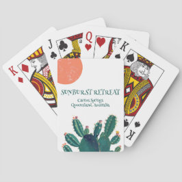 Baraja De Cartas Customized Personalized Airbnb Playing Cards