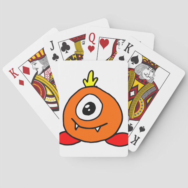 Baraja De Cartas Cute Alien (Reverso)