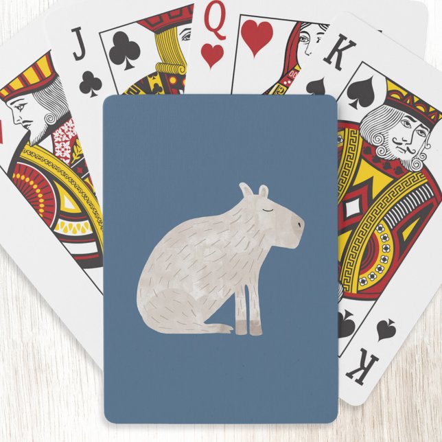 Baraja De Cartas Cute Capybara (Cute fun Capybara playing cards for animal lovers.)
