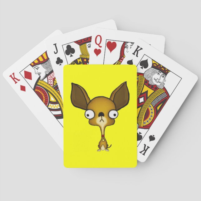 Baraja De Cartas Cute Chihuahua (Reverso)