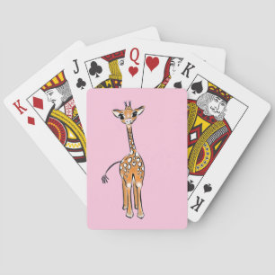 Baraja De Cartas Cute giraffe drawing, safari animals