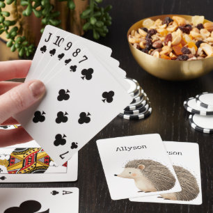 Baraja De Cartas Cute Hedgehogs