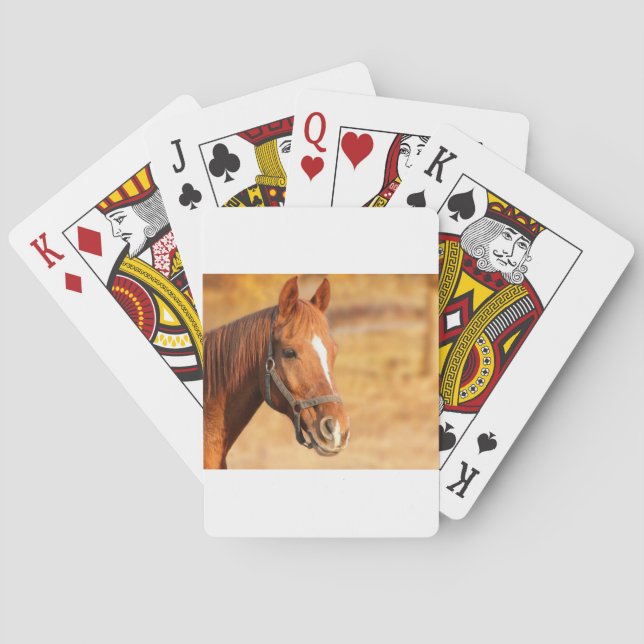 BARAJA DE CARTAS CUTE HORSE (Reverso)