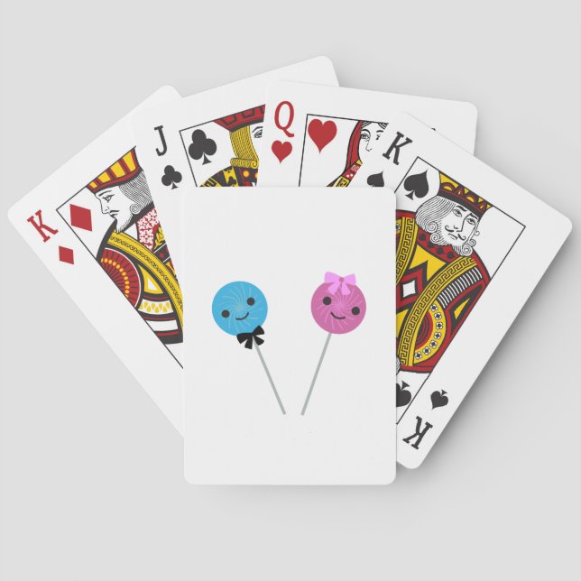 Baraja De Cartas Cute Lollipops (Reverso)