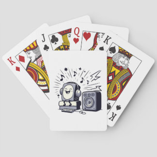 Baraja De Cartas Cute Music Lover – Fun Cartoon Playing Cards