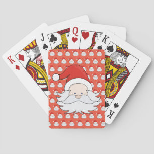 Baraja De Cartas Cute Santa Claus