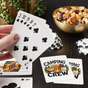 Baraja De Cartas Cute S'mores Fogata Camping Equipo Al Aire Libre