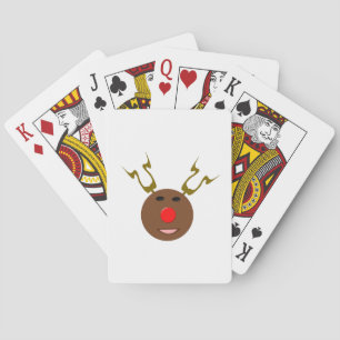 Baraja De Cartas Cyber Christmas Reindeer Playing Cards