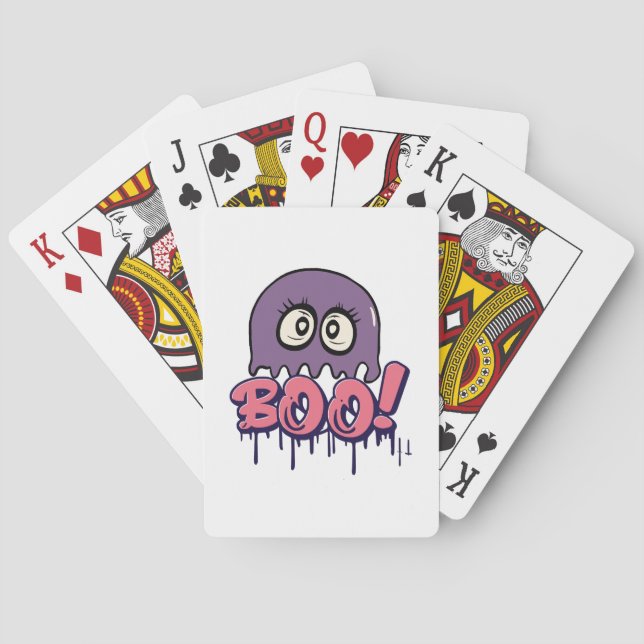Baraja De Cartas Da miedo el Boo (Reverso)