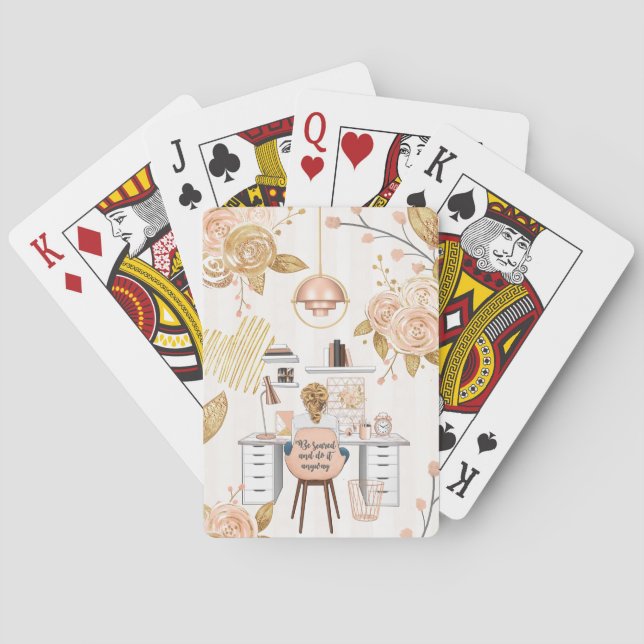 Baraja De Cartas Da miedo y hazlo de todos modos (Reverso)