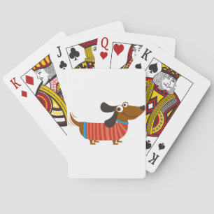 Baraja De Cartas Dachshund Dog
