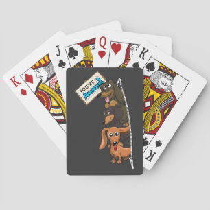 Baraja De Cartas Dachshund, Eres Increíble