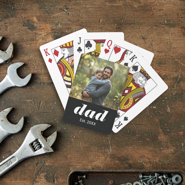 Baraja De Cartas Dad Established Photo Father's Day (Subido por el creador)