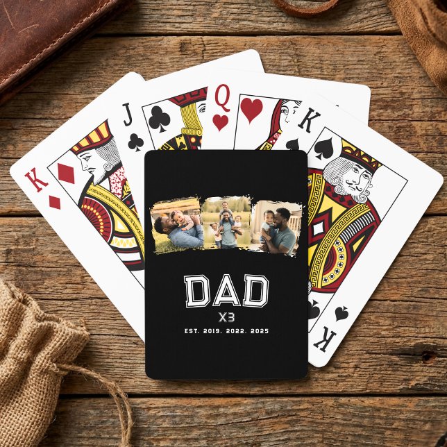 Baraja De Cartas Dad Established Years Bold New Dad 3 Photo (Subido por el creador)