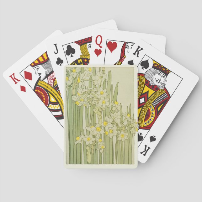 Baraja De Cartas Daffodils (Reverso)