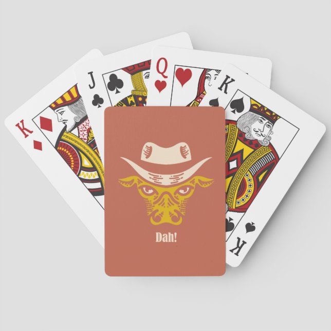 Baraja De Cartas ¡Dah! (Reverso)