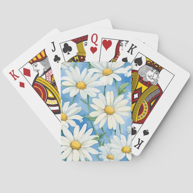 Baraja De Cartas Daisies (Reverso)