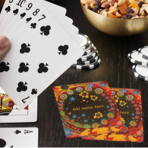 Baraja De Cartas "Daisies de Bonito" Nombre De Inespiritualidad Jug