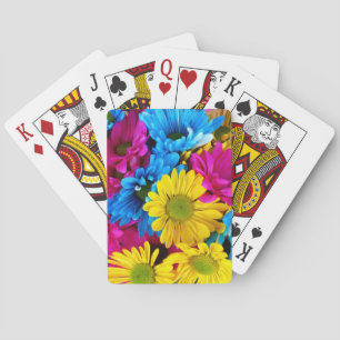 Baraja De Cartas Daisies de colores vivos