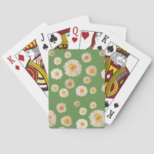 Baraja De Cartas Daisies dibujando tarjetas de juego clásicas, dasi