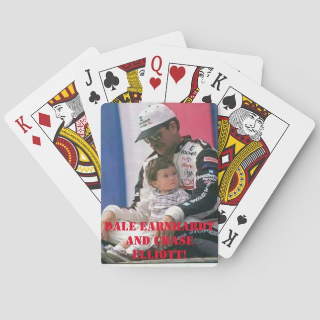 Baraja De Cartas Dale Earnhardt, tarjetas que juegan de Elliott de (Reverso)