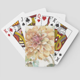 Baraja De Cartas Dalia anaranjada