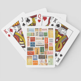 Baraja De Cartas Dallas Matchbook Classic Playing Cards