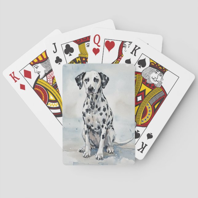 Baraja De Cartas Dálmata (Reverso)