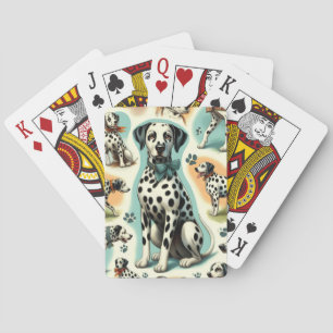 Baraja De Cartas Dalmatiano sin foco