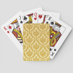 Baraja De Cartas Damasco de oro