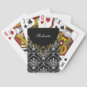 Baraja De Cartas Damask Personalized Playing Cards